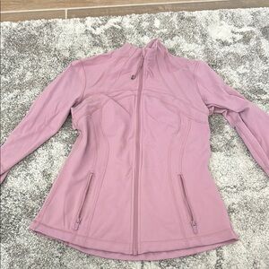 Lululemon Athletica Pink Utility Jacket with Standing Collar